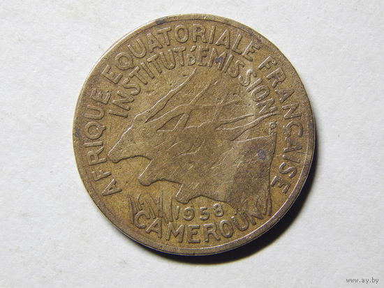 Камерун 25 франков 1958г.