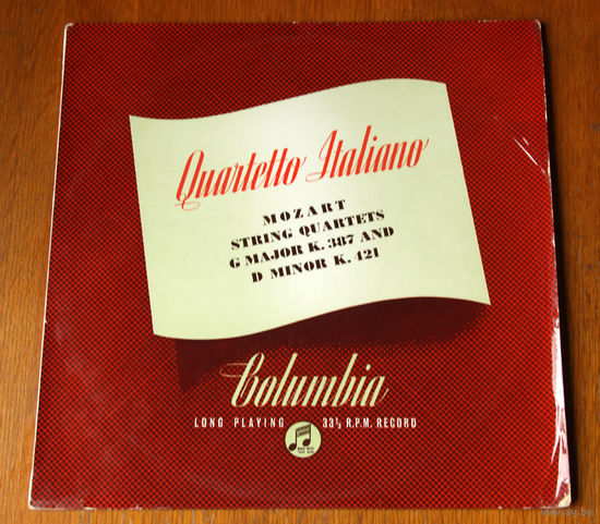 Mozart. Quartets in G major, K. 387 and D minor, K. 421 - Quartetto Italiano (Vinyl)