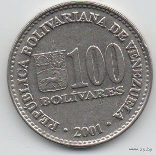 БОЛИВАРИАНСКАЯ РЕСПУБЛИКА ВЕНЕСУЭЛА. 100 БОЛИВАРОВ 2001