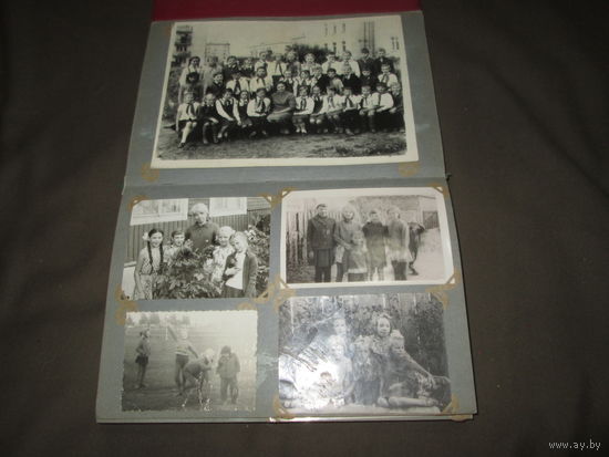 Альбом с фотографиями около 160 шт. 1950-1970-е гг.С рубля.