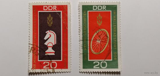 ГДР 1969. Спорт - Чемпионат мира в ГДР