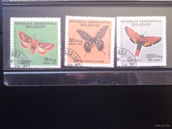 Магадаскар 1984 Бабочки