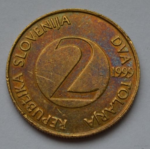 Словения 2 толара, 1999 г.