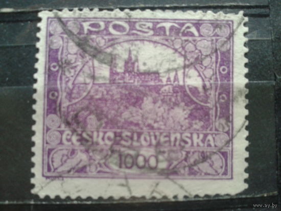 Чехословакия 1919  Стандарт 1000Н концевая