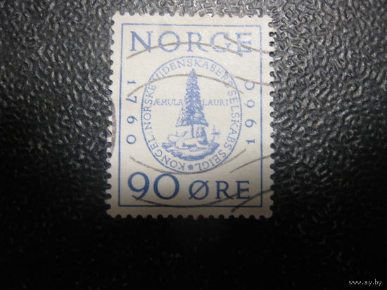 Норвегия 12 концевая марка из серии из двух марок