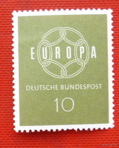 ФРГ. Европа. ( 1 марка ) 1959 года. 1-10.