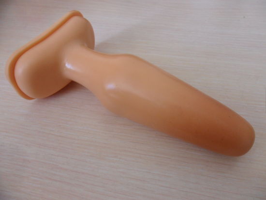 Интимная игрушка. Общая длинна - 15 см, максимальный  диаметр 4 см. (Б/У).