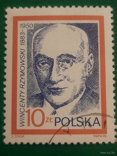 Польша 1985. Wincenty Rzymowski 1883-1950