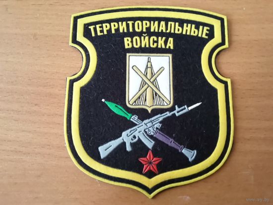 Шеврон территориальных войск г. Бобруйск