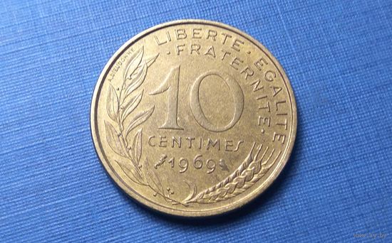 10 сантимов 1969. Франция.