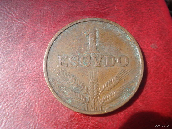 1 эскудо 1971 год Португалия