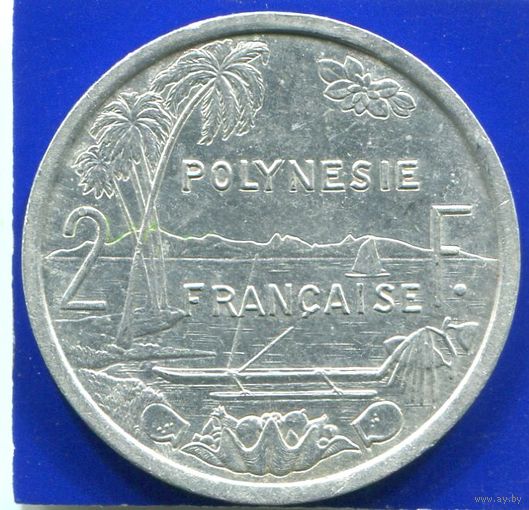 Французская Полинезия 2 франка 1986