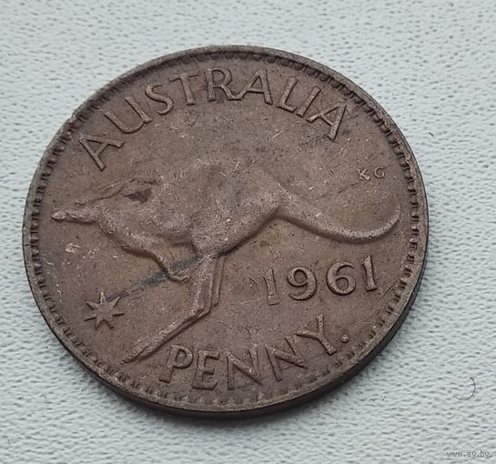 Австралия 1 пенни, 1961  5-14-9