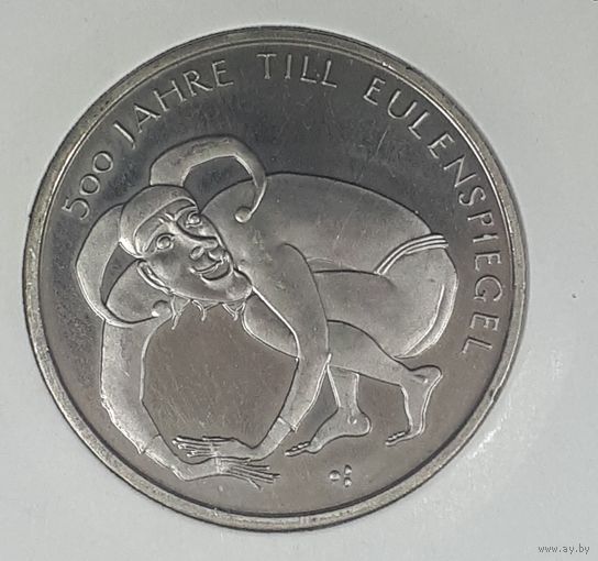 Германия 10 евро 2011 500 лет Тилю Уленшпигелю