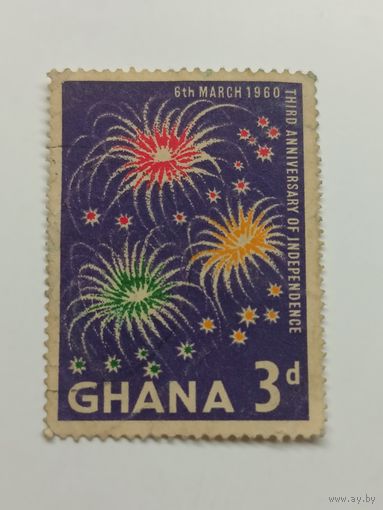 Гана 1960. 3-я годовщина Независимости