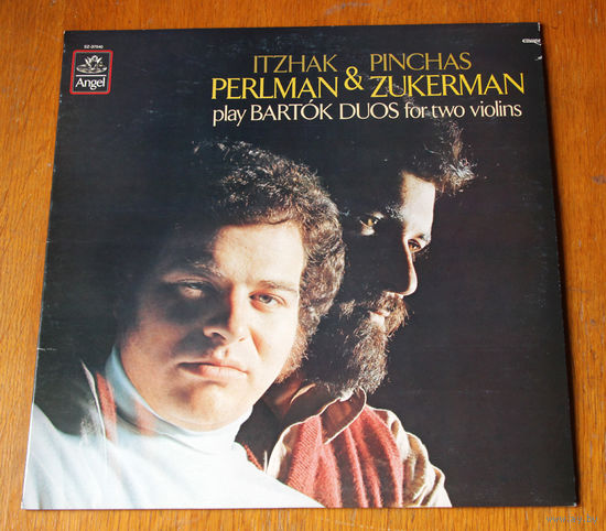 Bartok. Duos for two violins - Itzhak Perlman & Pinchas Zukerman LP, 1981