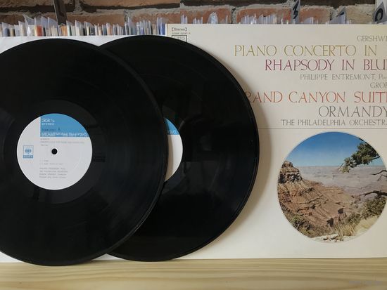 Гершивин Rhapsody in Blue, piano concerto, Grand canyon suite  2LP