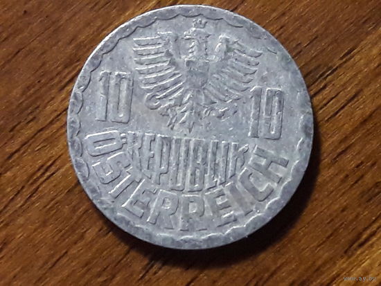 Австрия 10 грошей 1982
