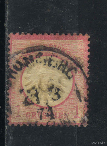 Германия Имп 1872 Герб Малый щит Зона марки Стандарт #4