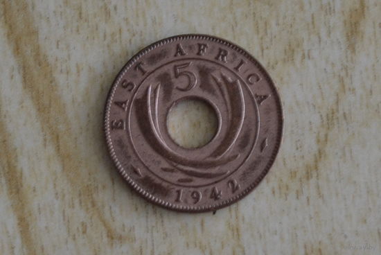 Восточная Африка 5 центов 1942