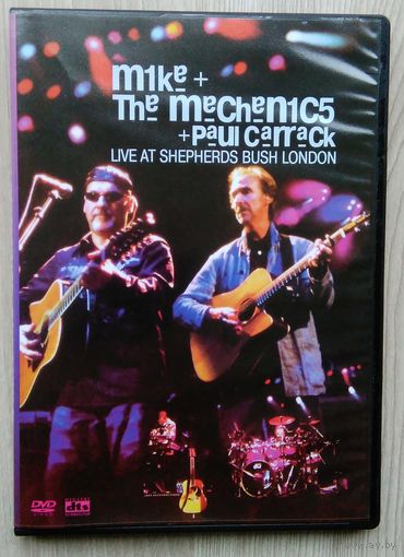 DVD. Mike & The Mechanics+Paul Carrack. Live at Shepherds Bush London.