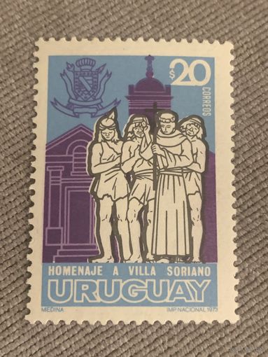 Уругвай 1973. Homenaje a villa Soriano