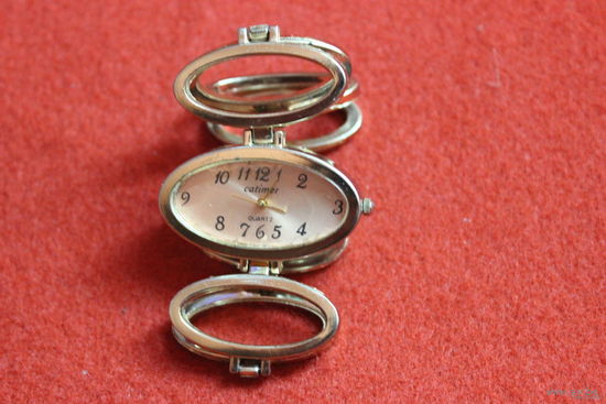 Часы женские наручные кварцевые Catimer Quartz.Нерабочие.С браслетом.