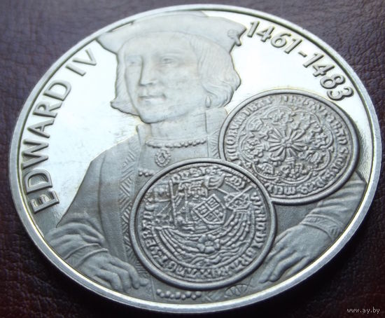 Фолклендские острова. 50 пенсов 2001. Edward IV