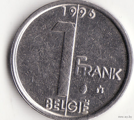 1 франк 1996 год