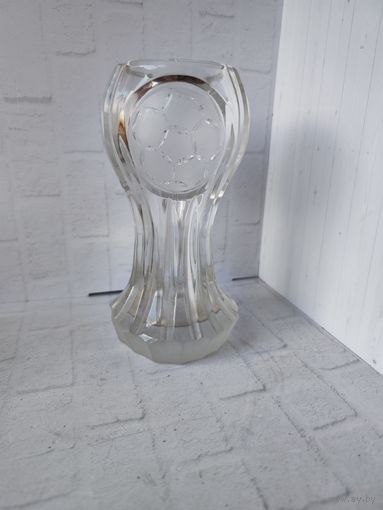 Хрустальная ваза (кубок) тяжёлая Торги