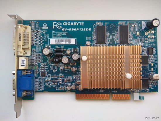 Gigabyte GV-R96P128DE (ATI Radeon 9600Pro) AGP
