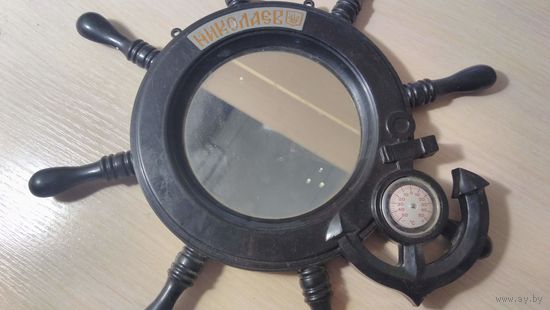 Зеркало с термометром Николаев