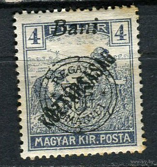 Трансильвания (Румыния) - 1919 - Надпечатка на марках Венгрии 4B - [Mi.52] - 1 марка. MH.  (LOT EL6)-T10P9