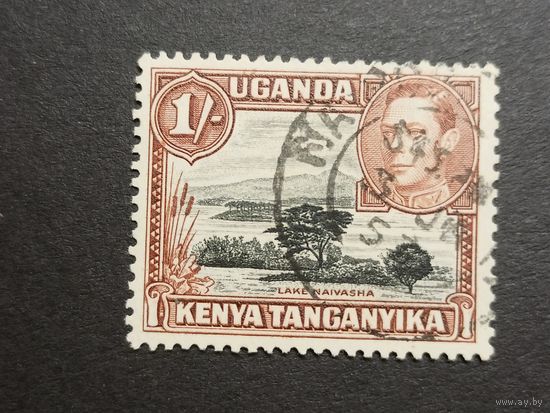 Кения, Уганда и Танганьика 1938. Выпуски 1935 года, но с портретом короля Георга VI