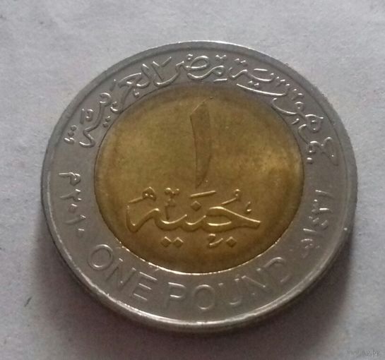 1 фунт, Египет 2010 г.
