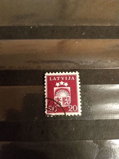 1940 Латвия Мих 287 герб (3-2)