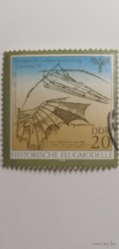 ГДР 1990. Исторические модели самолетов
