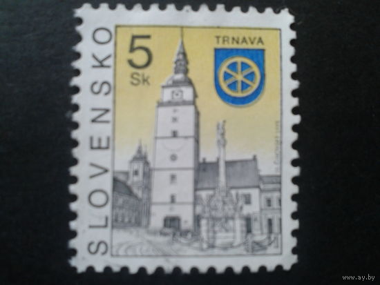 Словакия 1998 герб г. Трнава