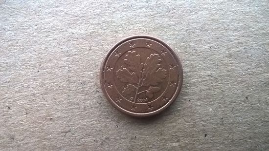Германия 1 евроцент, 2004"G". (А-11)