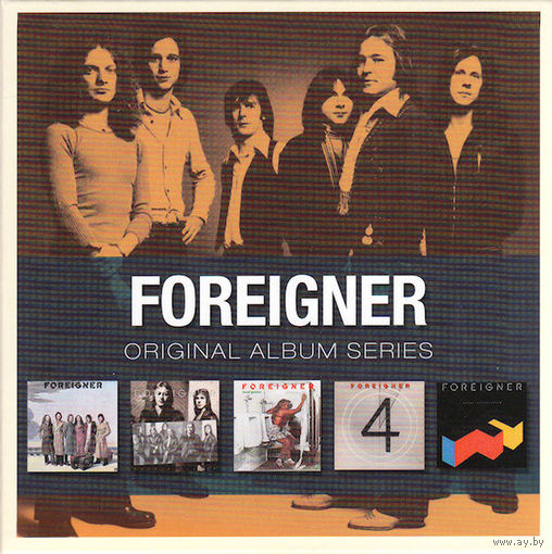 Foreigner -5 CD  "Original Album Series" (5 mini LP)