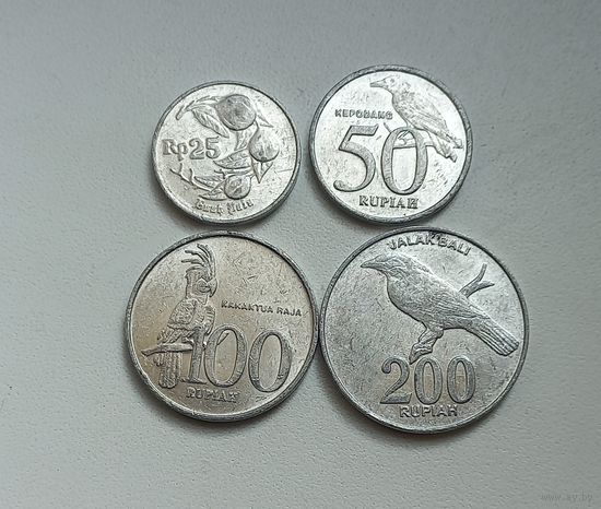 4 монеты Индонезии