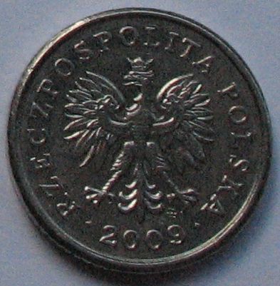 Польша, 10 грошей 2009