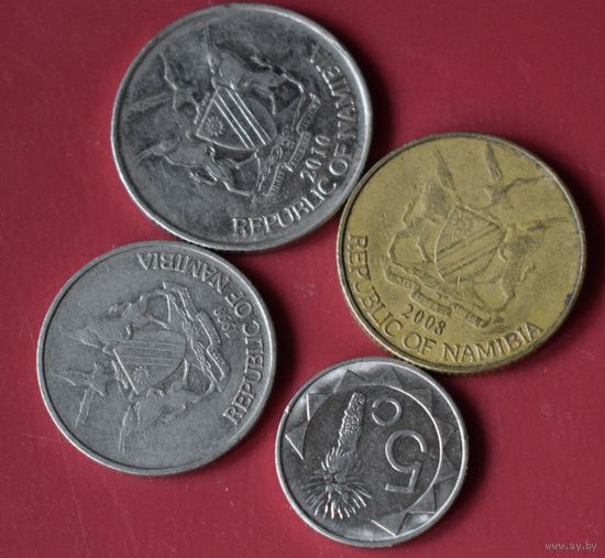 Намибия 4 монеты.