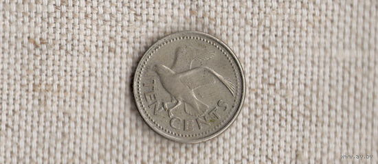 Барбадос 10 центов 1998/фауна/птица/(NS)