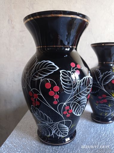 Винтажная ваза ручная роспись Германия
