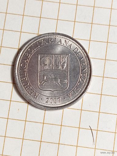 Венесуэла 50 сентаво 2007 года .
