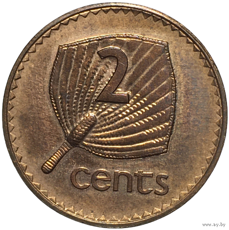 Фиджи 2 цента, 2001