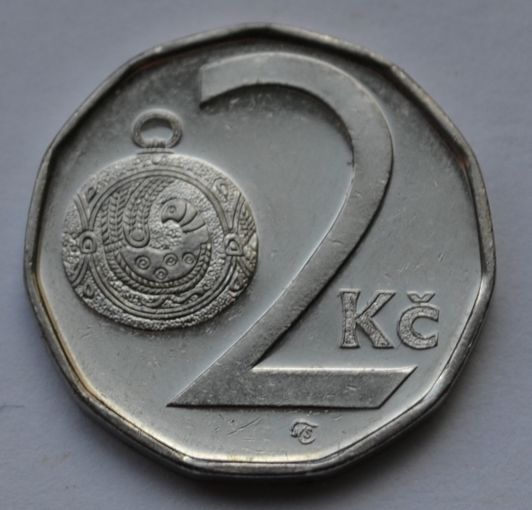 Чехия, 2 кроны 2008 г.