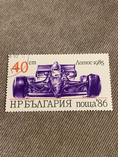 Болгария 1986. Лотос 1985. Марка из серии