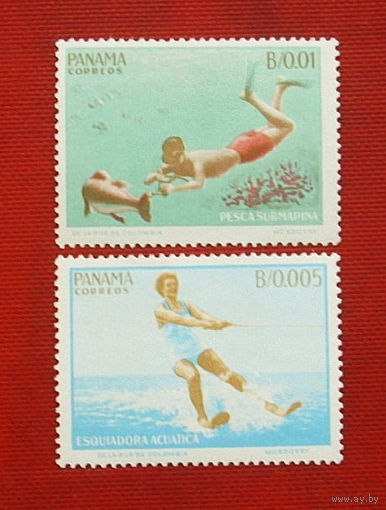 Панама. Спорт. ( 2 марки ) 1964 года. 4-14.